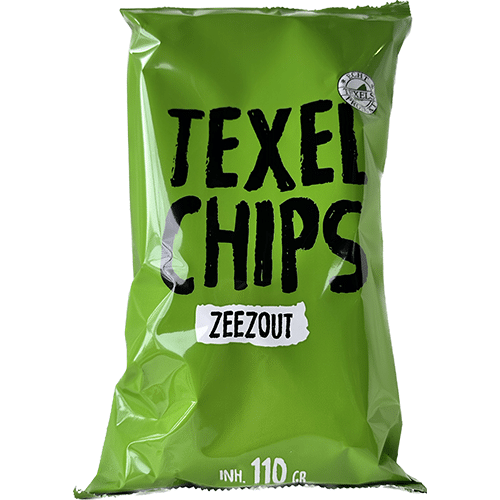 Texel Chips Zeezout - 110 gram